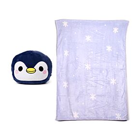 Blankeazzz Adoramals Nico the Penguin Pingvin 2-i-1 Plyschleksak & Resefilt Blankeazzz Adoramals Nico the Penguin Pingvin 2-i-1 Plyschleksak & Resefilt