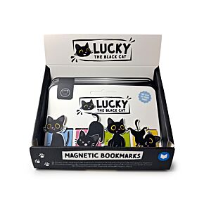 Lucky the Black Cat Katt Magnetiskt Bokmärke-Set Lucky the Black Cat Katt Magnetiskt Bokmärke-Set