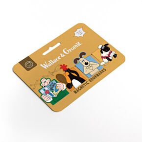 Wallace & Gromit Magnetiskt Bokmärke-Set