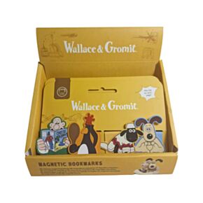 Wallace & Gromit Magnetiskt Bokmärke-Set