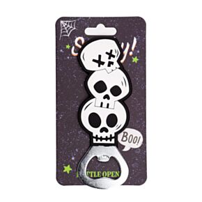 Spooky Dödskallar PVC Kapsylöppnare