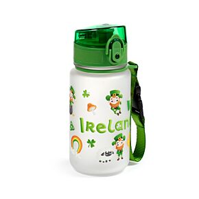 Luck of the Irish Leprechaun Pop Top 350ml Splitterfri Flaska för Barn