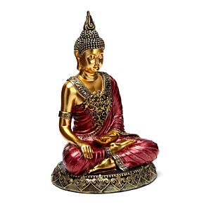 Röd & Guld Thai Buddha Contemplation Röd & Guld Thai Buddha Contemplation