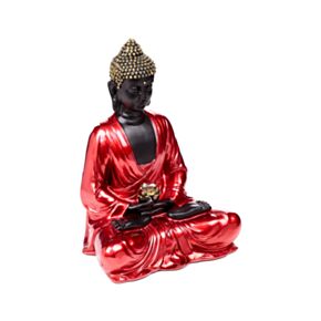 Röd, Svart & Guld Thai Buddha Contemplation