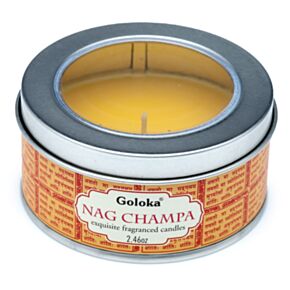 Goloka Nag Champa Vaxljus i Burk