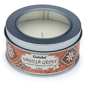Goloka Vanilla Grove Vaxljus i Burk