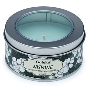 Goloka Jasmine Vaxljus i Burk