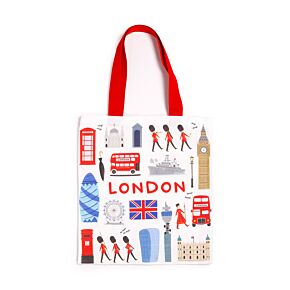 London Souvenir Återanvändbar Tote Väska London Souvenir Återanvändbar Tote Väska