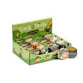 Lucky of the Irish Leprechaun & Klöver Komprimerad Resehandduk