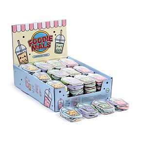 Foodiemals Bubble Tea Komprimerad Resehandduk Foodiemals Bubble Tea Komprimerad Resehandduk