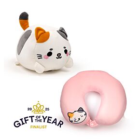 Swapseazzz Adoramals Katt 2-i-1 Plysch Resekudde & Leksak Swapseazzz Adoramals Katt 2-i-1 Plysch Resekudde & Leksak