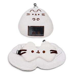 Relaxeazzz Pusheen Cat Katt Sushi Club Plysch Formad Resekudde & Ögonmask