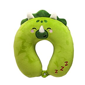 Relaxeazzz Adoramals Harry the Dinosaur Dinosarie Plysch Minneskum Resekudde för Barn