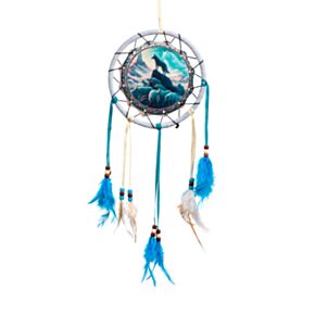 Spirit of the Wolf Pack Varg Drömfångare 16cm