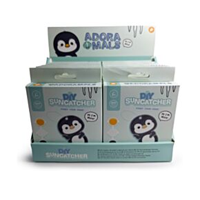 Adoramals Ocean Nico the Penguin Pingvin Måla Din Egen Solfångare