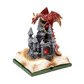 Dark Legends LED Enchanted Fairytale Castle Fire Drake Dark Legends LED Enchanted Fairytale Castle Fire Drake