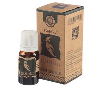 Goloka Eucalyptus Naturlig Eterisk Olja 10ml Goloka Eucalyptus Naturlig Eterisk Olja 10ml