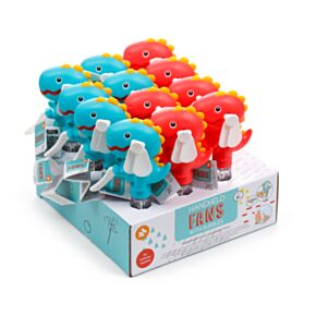 Dinosaurie Handdriven Fläkt med Bubblor