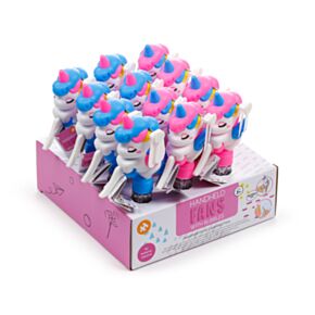 Unicorn Magic Enhörning Handdriven Fläkt med Bubblor