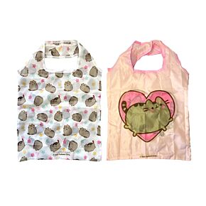Ihopvikbar Återanvändbar Shoppingväska Pusheen the Cat Hjärtan & Stjärnor Ihopvikbar Återanvändbar Shoppingväska Pusheen the Cat Hjärtan & Stjärnor