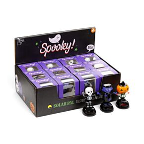 Spooky Frankenstein, Skelett & Pumpa Solcellsfigur