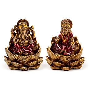 Guld Ganesh & Lakshmi Lotus 2-Pack Guld Ganesh & Lakshmi Lotus 2-Pack