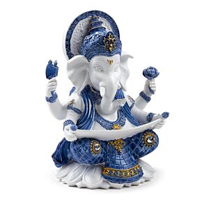 Vit & Blå Ganesh Knowledge Vit & Blå Ganesh Knowledge