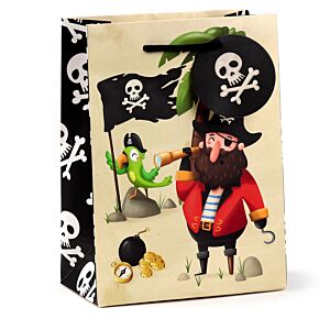 Jolly Rogers Pirater Presentpåse Medium