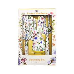 Nectar Meadows 3-Pack Planteringsspade, Handgrep & Handskar Trädgårdsset