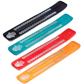 Mangoträ Hamsa Palm Inlay Rökelsebrännare Askfat