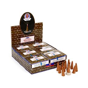 Satya Palo Santo Nag Champa Dhoop Rökelsekoner Satya Palo Santo Nag Champa Dhoop Rökelsekoner