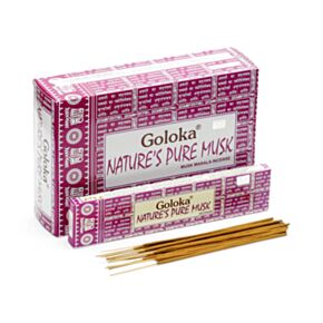 Goloka Nature's Musk Rökelsestickor
