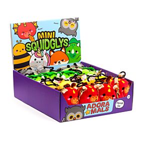 Squidglys Adoramals Plysch Nyckelring Squidglys Adoramals Plysch Nyckelring