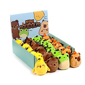 Squidglys Adoramals Mini Nyckelring i Plysch Squidglys Adoramals Mini Nyckelring i Plysch