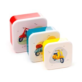 3-Pack Lunchlådor M/L/XL - Scooter