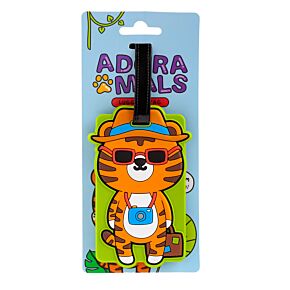 Alfie the Tiger Adoramals Wild PVC Bagagelapp Alfie the Tiger Adoramals Wild PVC Bagagelapp