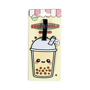 Foodiemals Bubbelte PVC Bagagelapp