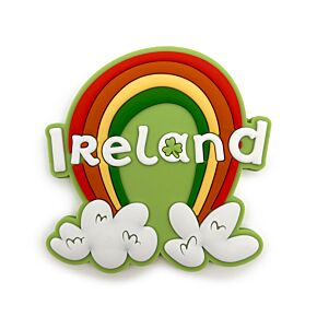 Luck of the Irish Regnbåge Irland Souvenir PVC Magnet