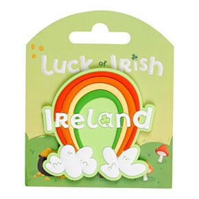 Luck of the Irish Regnbåge Irland Souvenir PVC Magnet
