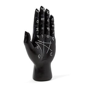 Svart Mantrisk Hand/Tarot Handflata Svart Mantrisk Hand/Tarot Handflata