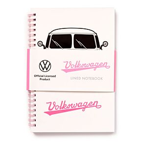 Volkswagen VW T1 Camper Bus Summer Love Spiralbunden A5 Anteckningsbok Volkswagen VW T1 Camper Bus Summer Love Spiralbunden A5 Anteckningsbok