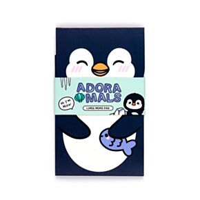 Adoramals Pingvin Flip Open Format Anteckningsblock