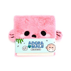 Adoramals Puff the Pufferfish Blåsfisk Plysch Fluffies Anteckningsbok