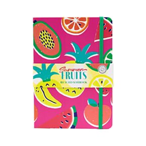 Summer Fruits Anteckningsblock med Återvunnet Papper