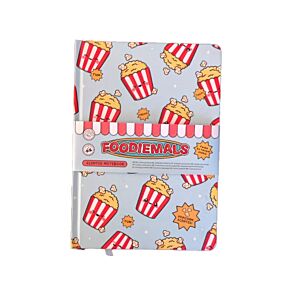 Foodiemals Popcorn A5 Parfymerad Anteckningsbok med Återvunnet Papper Foodiemals Popcorn A5 Parfymerad Anteckningsbok med Återvunnet Papper