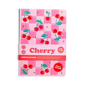 Cherry Körsbär A5 Parfymerad Anteckningsbok med Återvunnet Papper