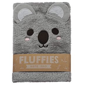 Adoramals Plysch Koala Fluffies Anteckningsblock/Anteckningsbok Adoramals Plysch Koala Fluffies Anteckningsblock/Anteckningsbok