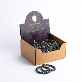 Hematit Runda Pärlor Armband