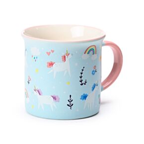 Unicorn Magic Enhörning Finkantad Porslinsmugg