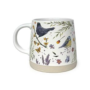 Jan Pashley Wings & Wildflowers Avsmalnad Mugg i Stengods Jan Pashley Wings & Wildflowers Avsmalnad Mugg i Stengods